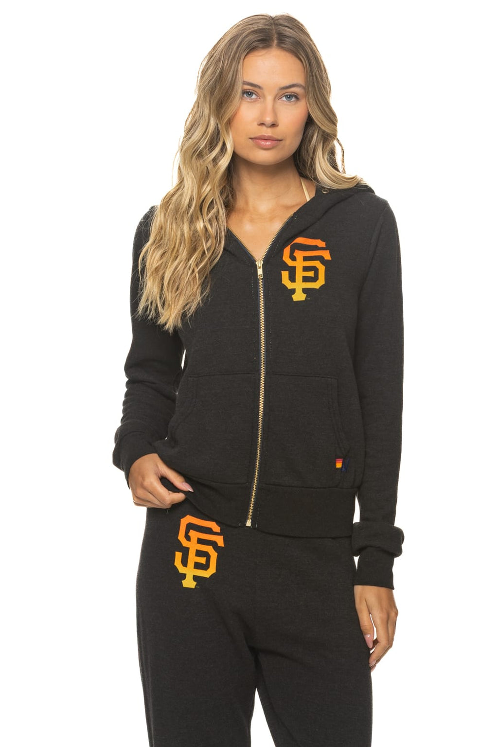 Classic SAN FRANCISCO GIANTS 2026 ZIP HOODIE - BLACK