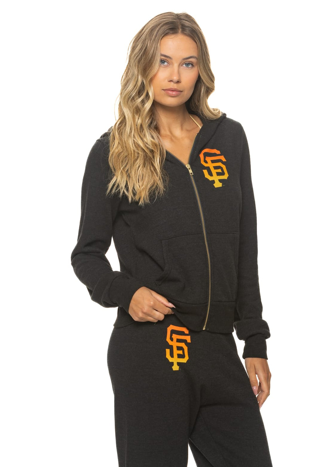 Classic SAN FRANCISCO GIANTS 2026 ZIP HOODIE - BLACK