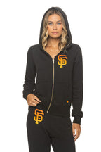 Classic SAN FRANCISCO GIANTS 2026 ZIP HOODIE - BLACK