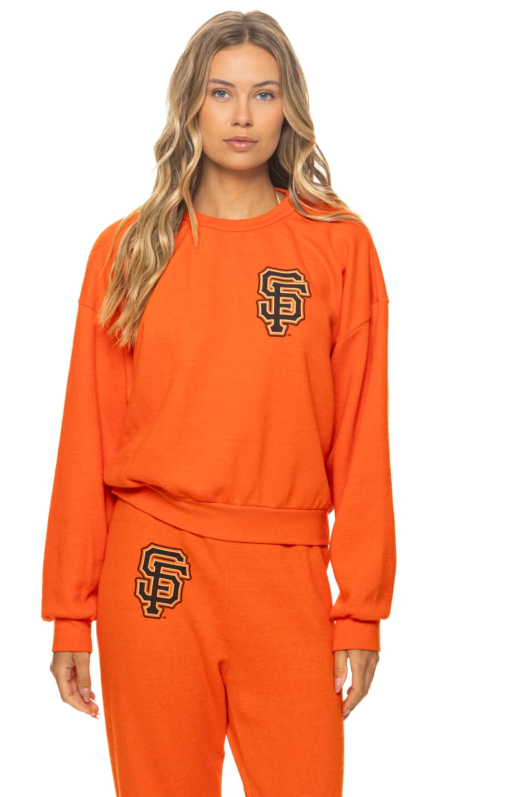 Classic SAN FRANCISCO GIANTS 2026 RELAXED CREW SWEATSHIRT - ORANGE