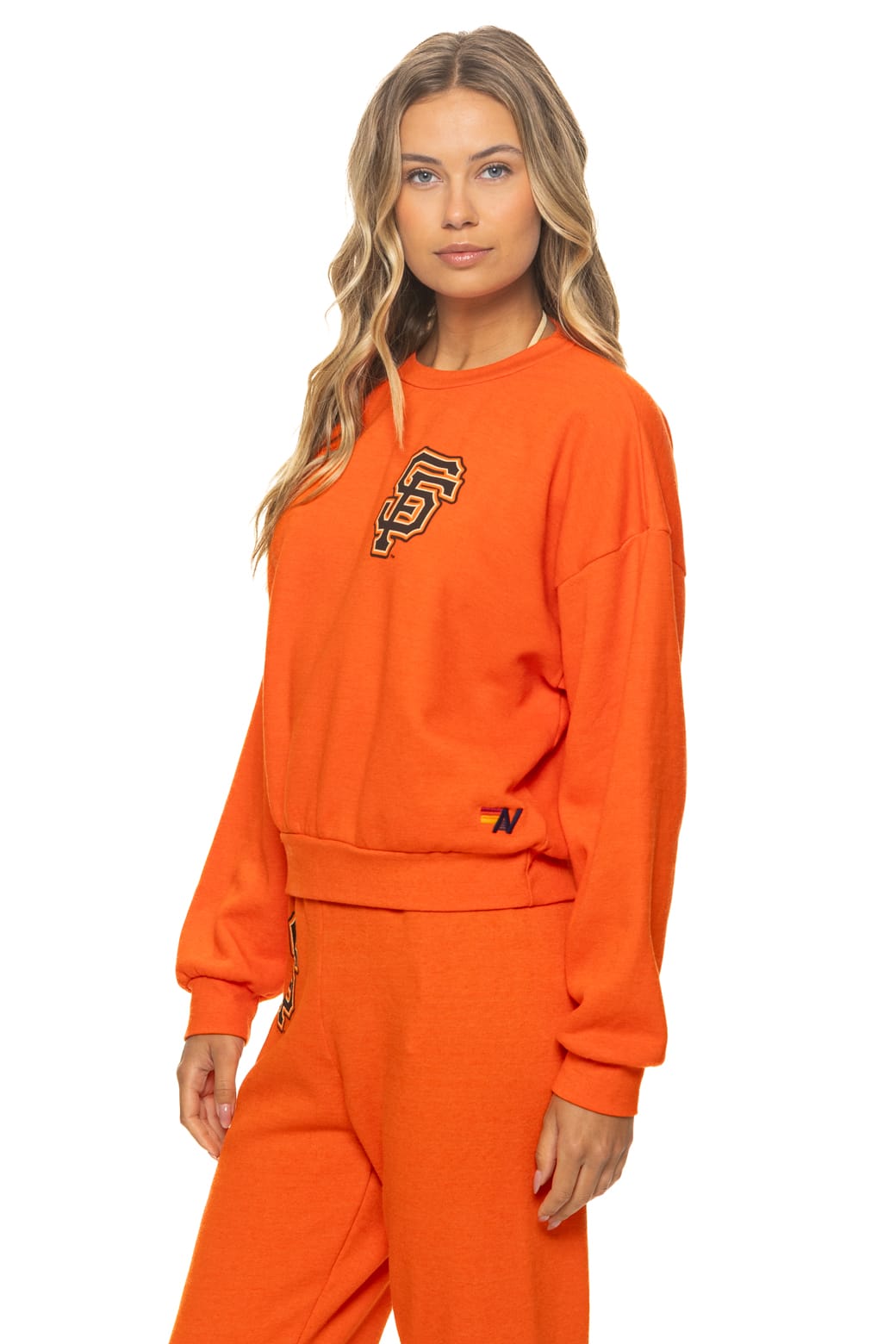Classic SAN FRANCISCO GIANTS 2026 RELAXED CREW SWEATSHIRT - ORANGE