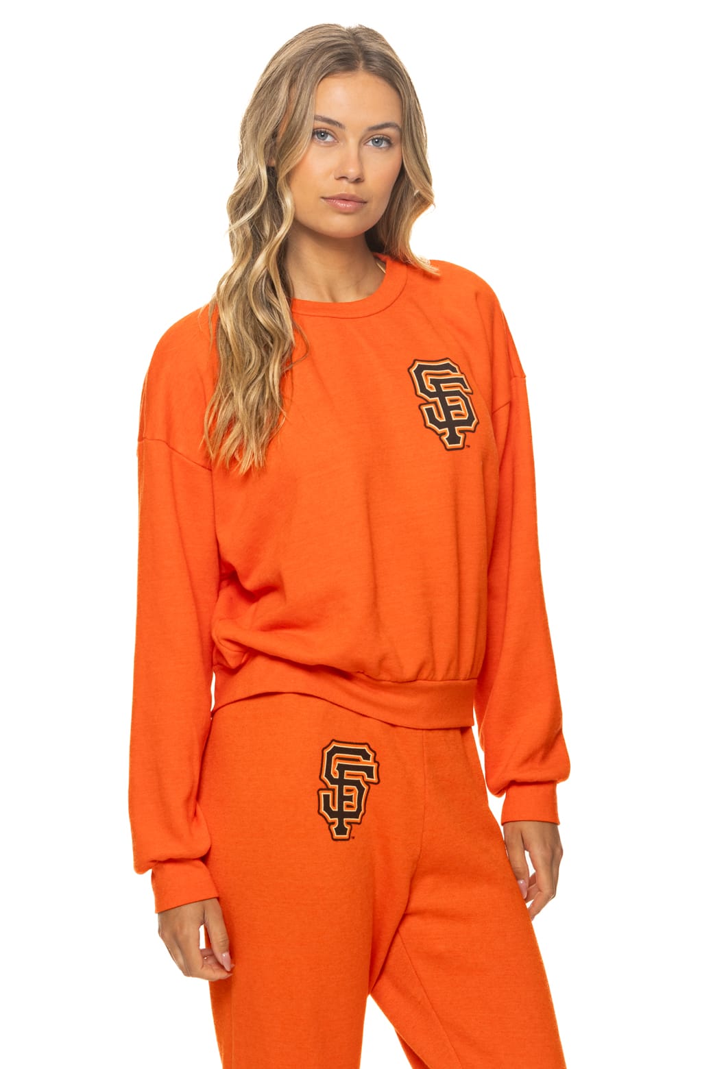 Classic SAN FRANCISCO GIANTS 2026 RELAXED CREW SWEATSHIRT - ORANGE