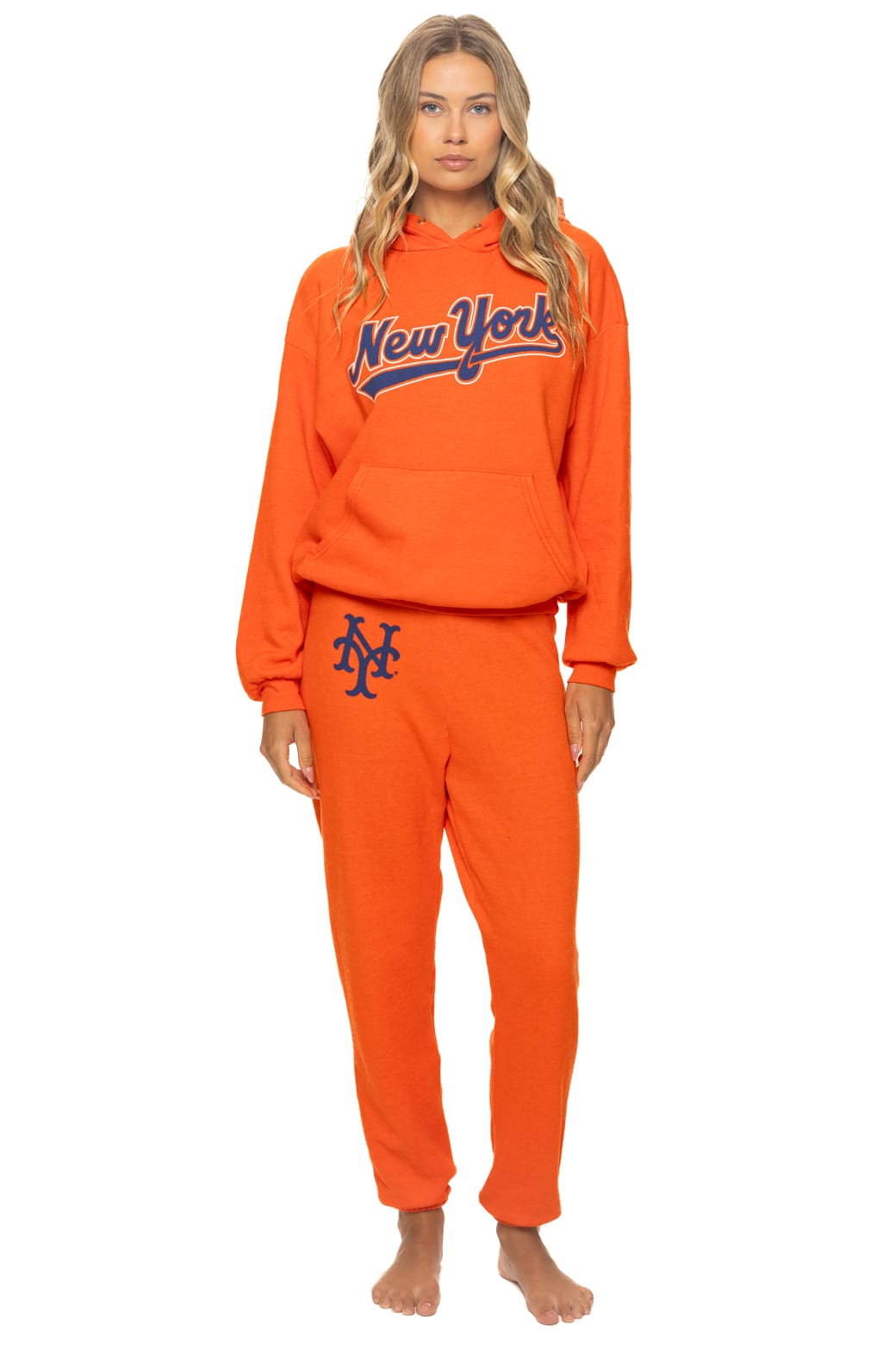 Classic NY METS 2026 UNISEX SWEATPANTS - ORANGE