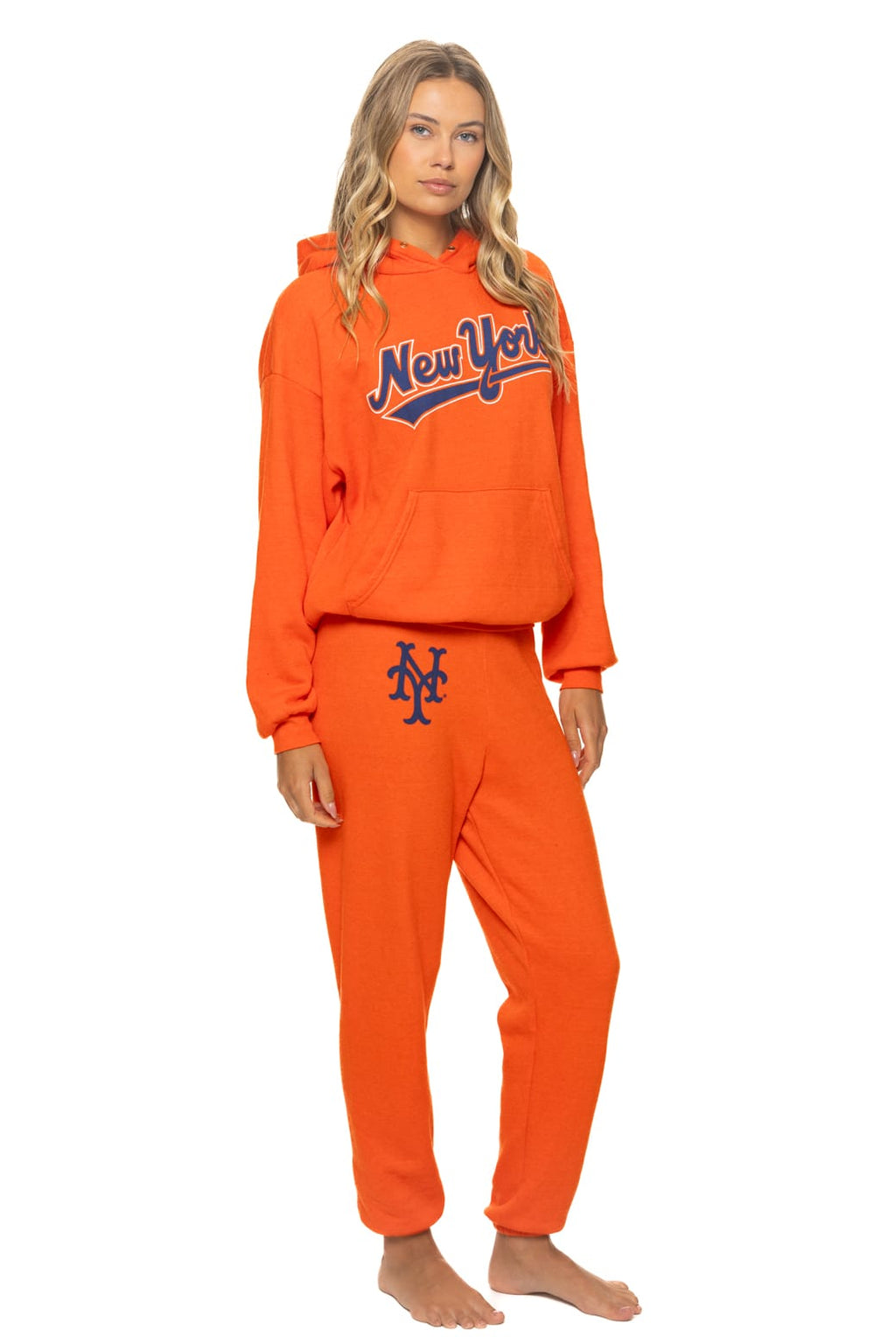 Classic NY METS 2026 UNISEX SWEATPANTS - ORANGE