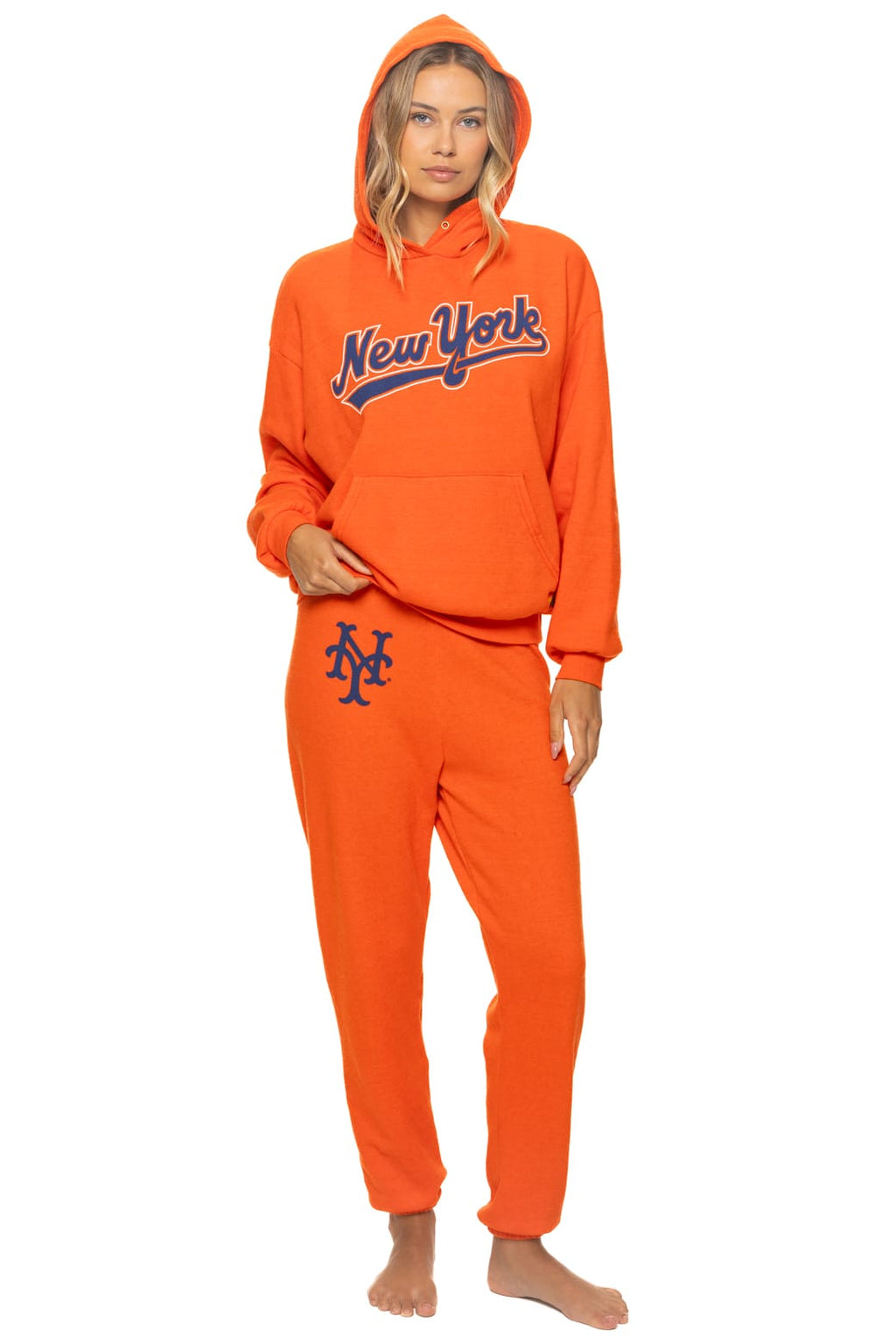 Classic NY METS 2026 UNISEX SWEATPANTS - ORANGE