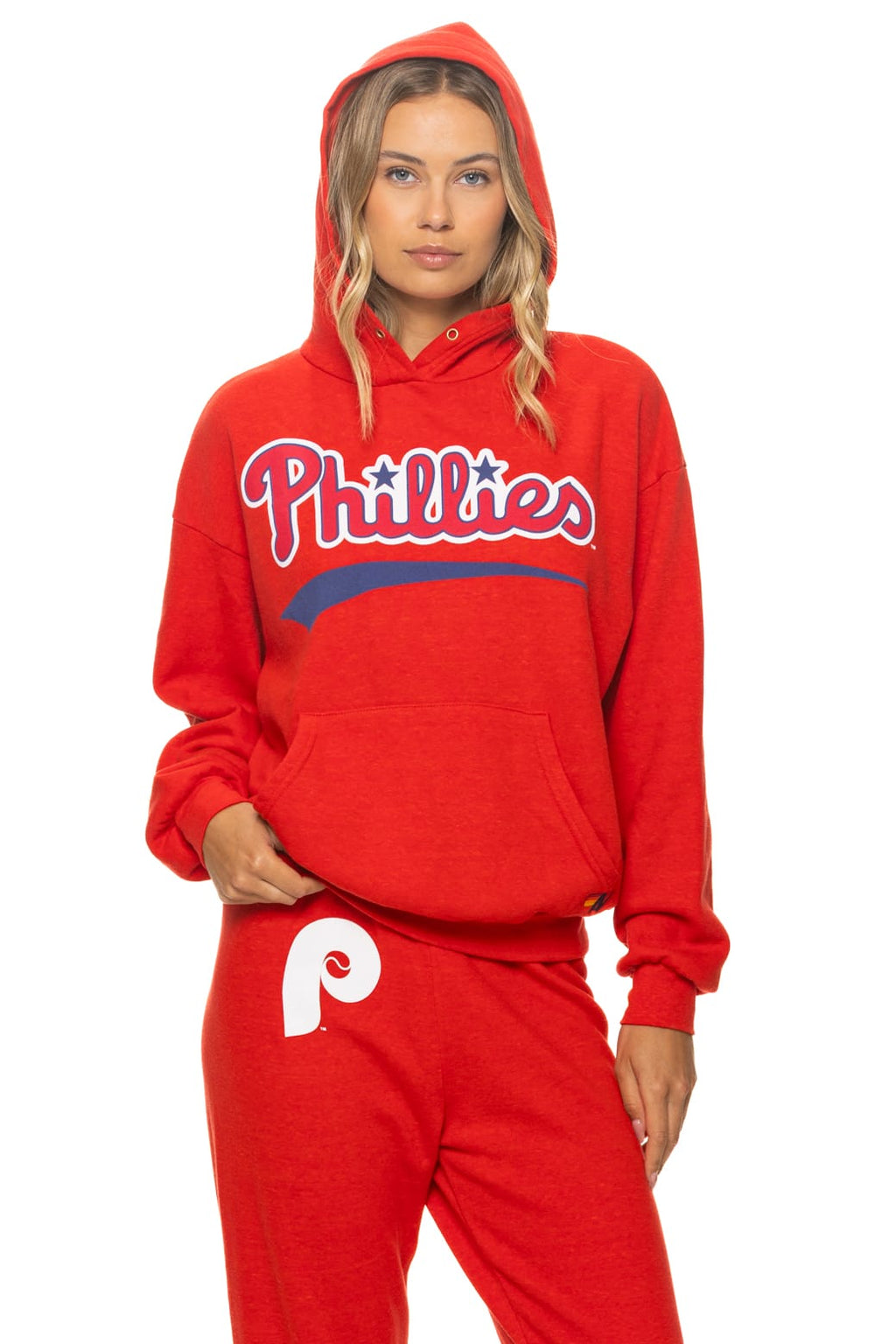 Classic PHILADELPHIA PHILLIES 2026 RELAXED PULLOVER HOODIE - RED