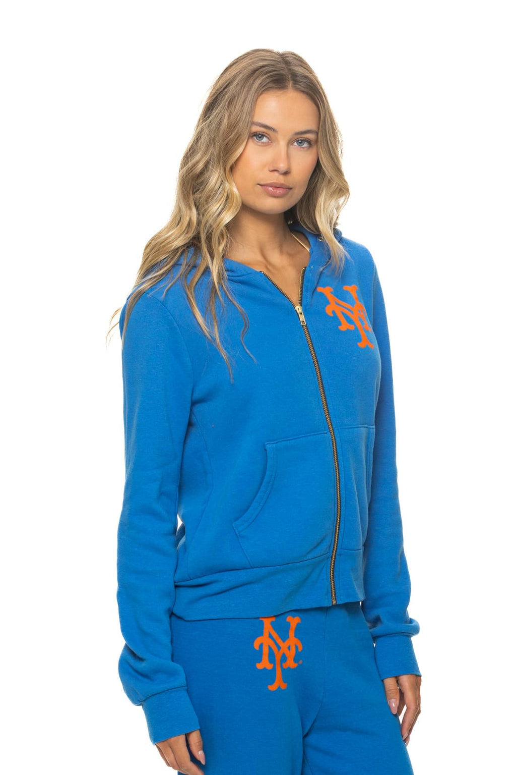 Classic NY METS 2026 ZIP HOODIE - OCEAN