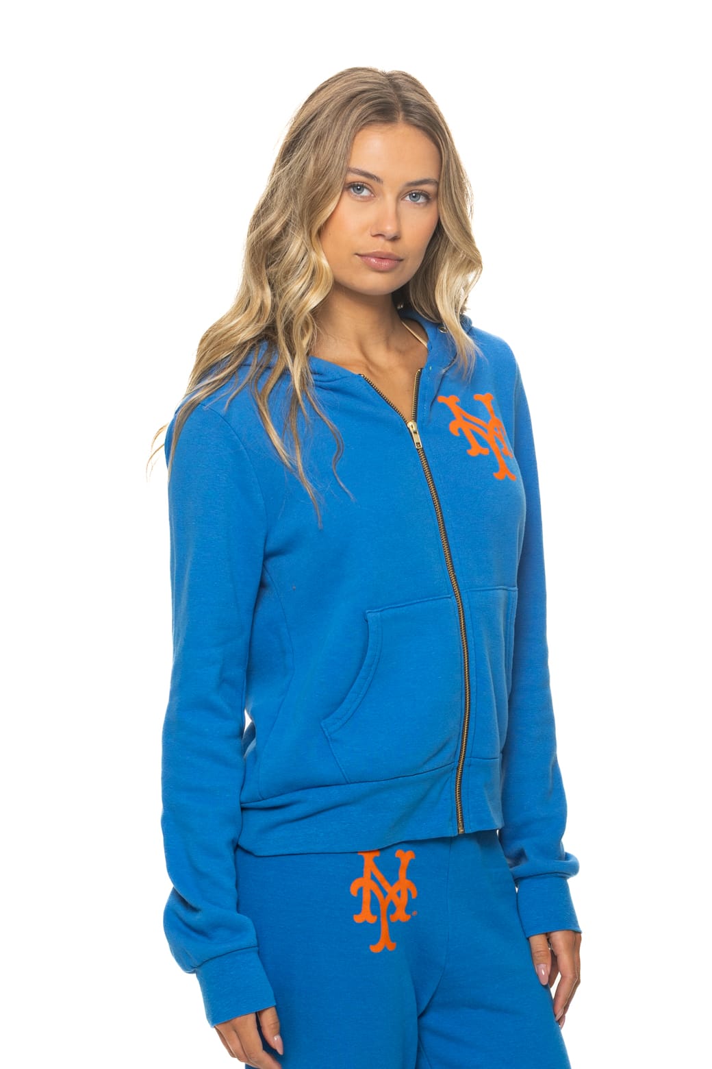 Classic NY METS 2026 ZIP HOODIE - OCEAN