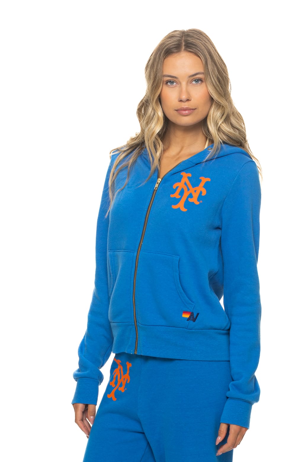 Classic NY METS 2026 ZIP HOODIE - OCEAN