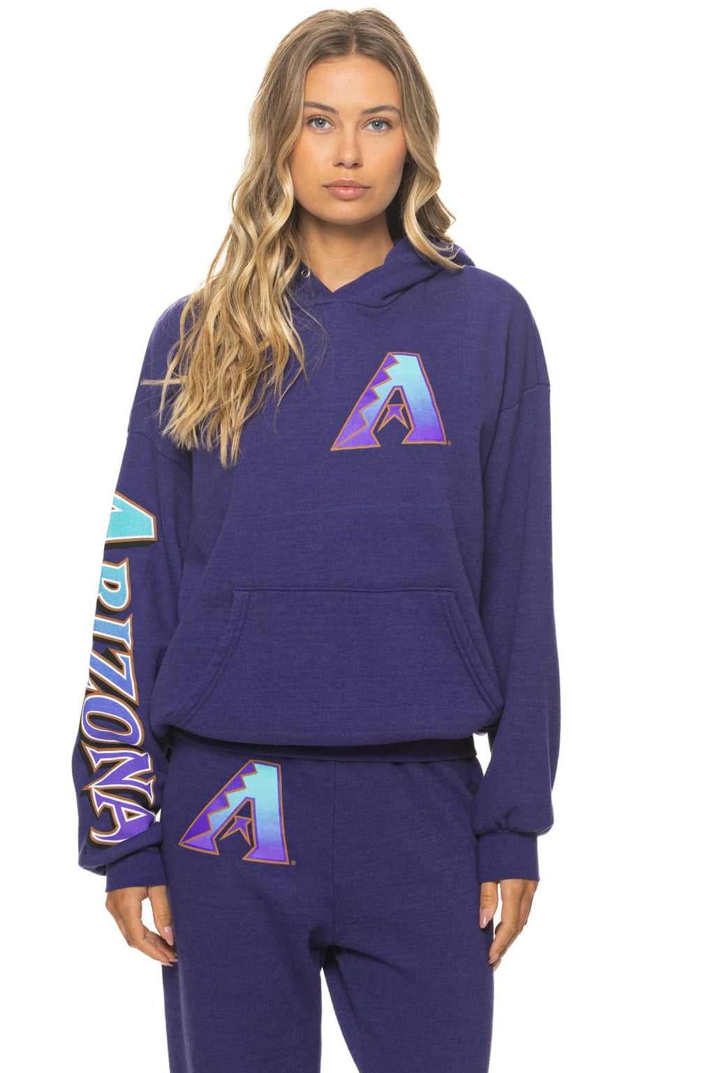 Classic ARIZONA DIAMONDBACKS 2026 RELAXED PULLOVER HOODIE - DEEP PURPLE