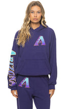 Classic ARIZONA DIAMONDBACKS 2026 RELAXED PULLOVER HOODIE - DEEP PURPLE