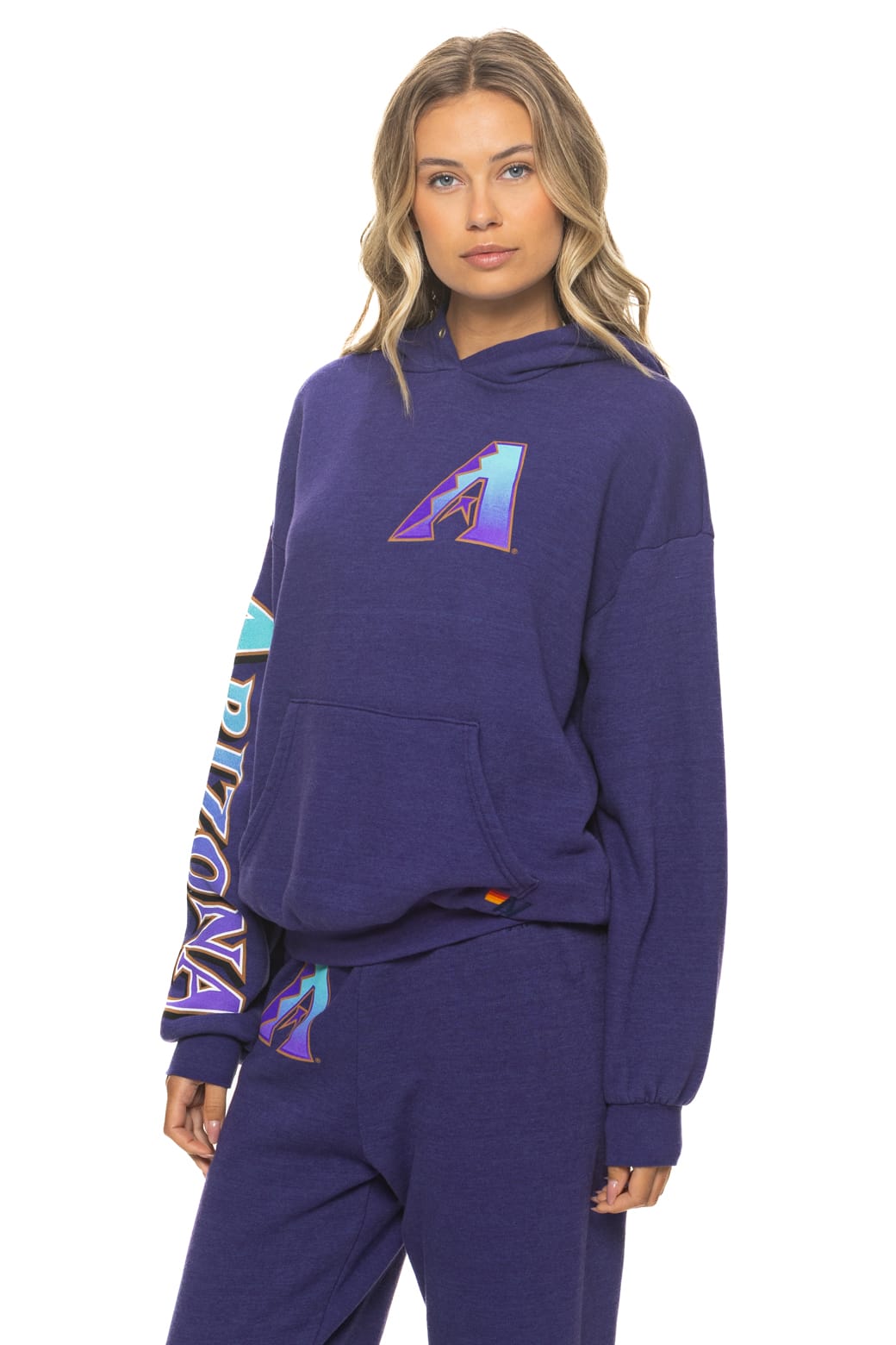Classic ARIZONA DIAMONDBACKS 2026 RELAXED PULLOVER HOODIE - DEEP PURPLE