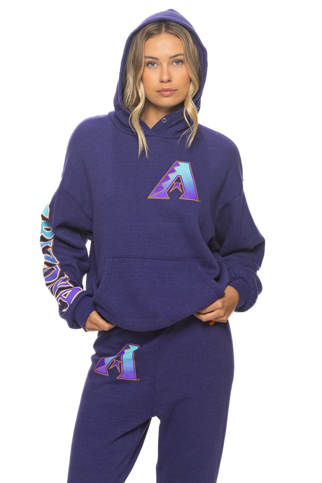 Classic ARIZONA DIAMONDBACKS 2026 RELAXED PULLOVER HOODIE - DEEP PURPLE