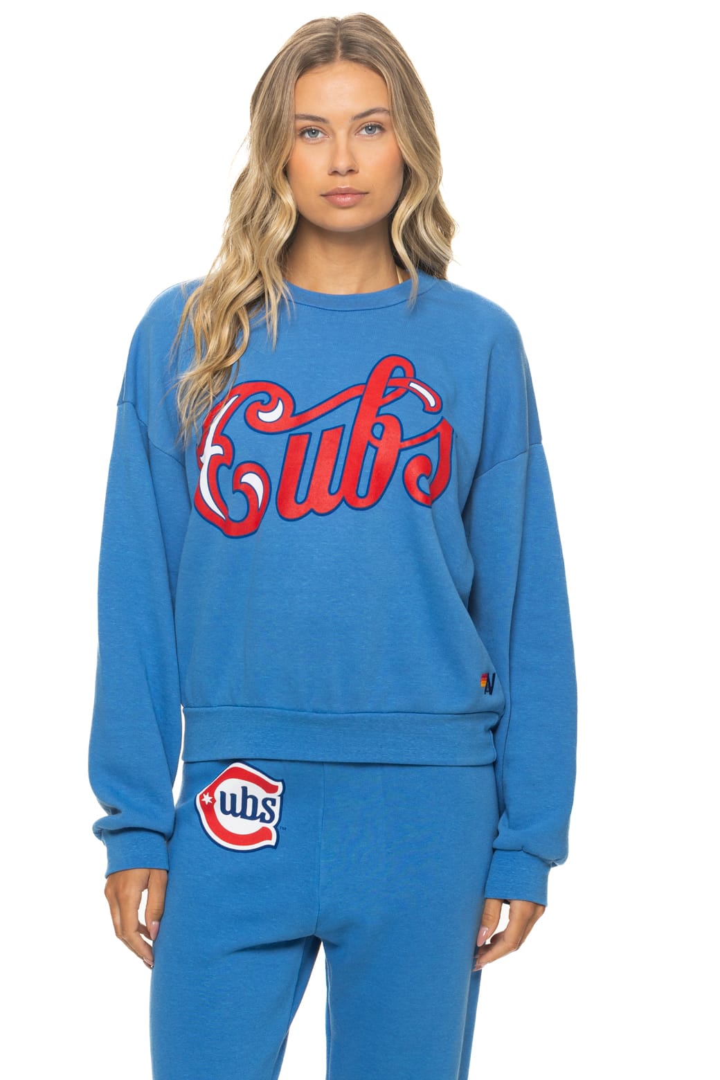Classic CHICAGO CUBS 2026 RELAXED CREW SWEATSHIRT - COBALT