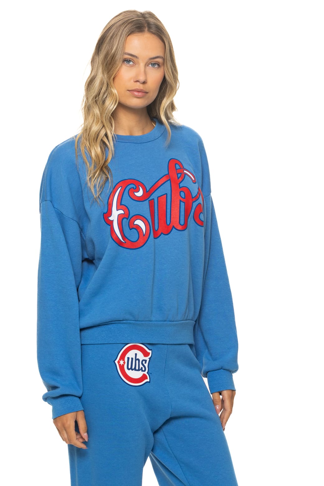 Classic CHICAGO CUBS 2026 RELAXED CREW SWEATSHIRT - COBALT