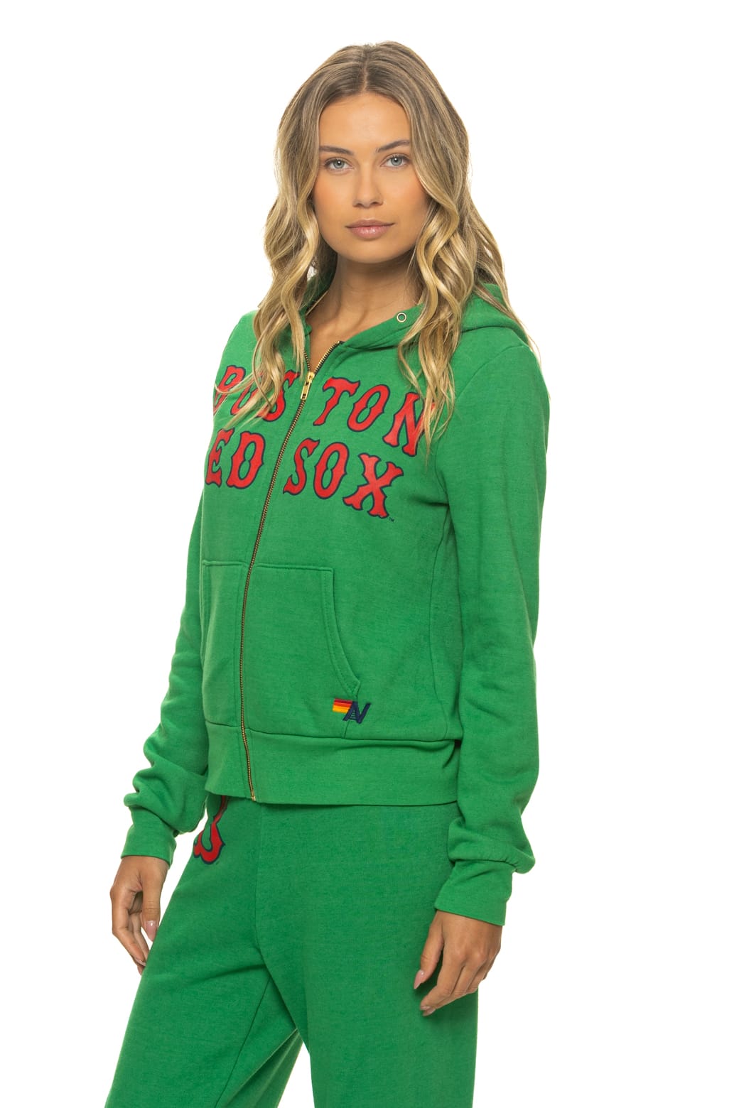 Classic BOSTON RED SOX 2026 ZIP HOODIE - KELLY GREEN