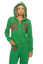 Classic BOSTON RED SOX 2026 ZIP HOODIE - KELLY GREEN
