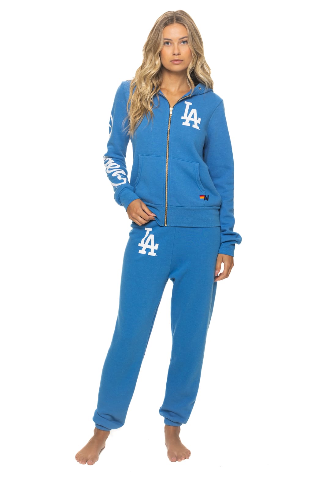 Classic LOS ANGELES DODGERS 2026 ZIP HOODIE - COBALT