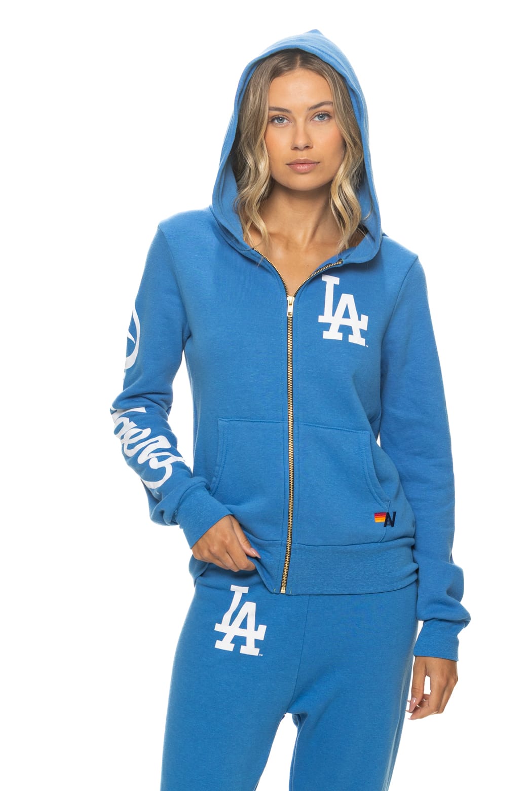Classic LOS ANGELES DODGERS 2026 ZIP HOODIE - COBALT