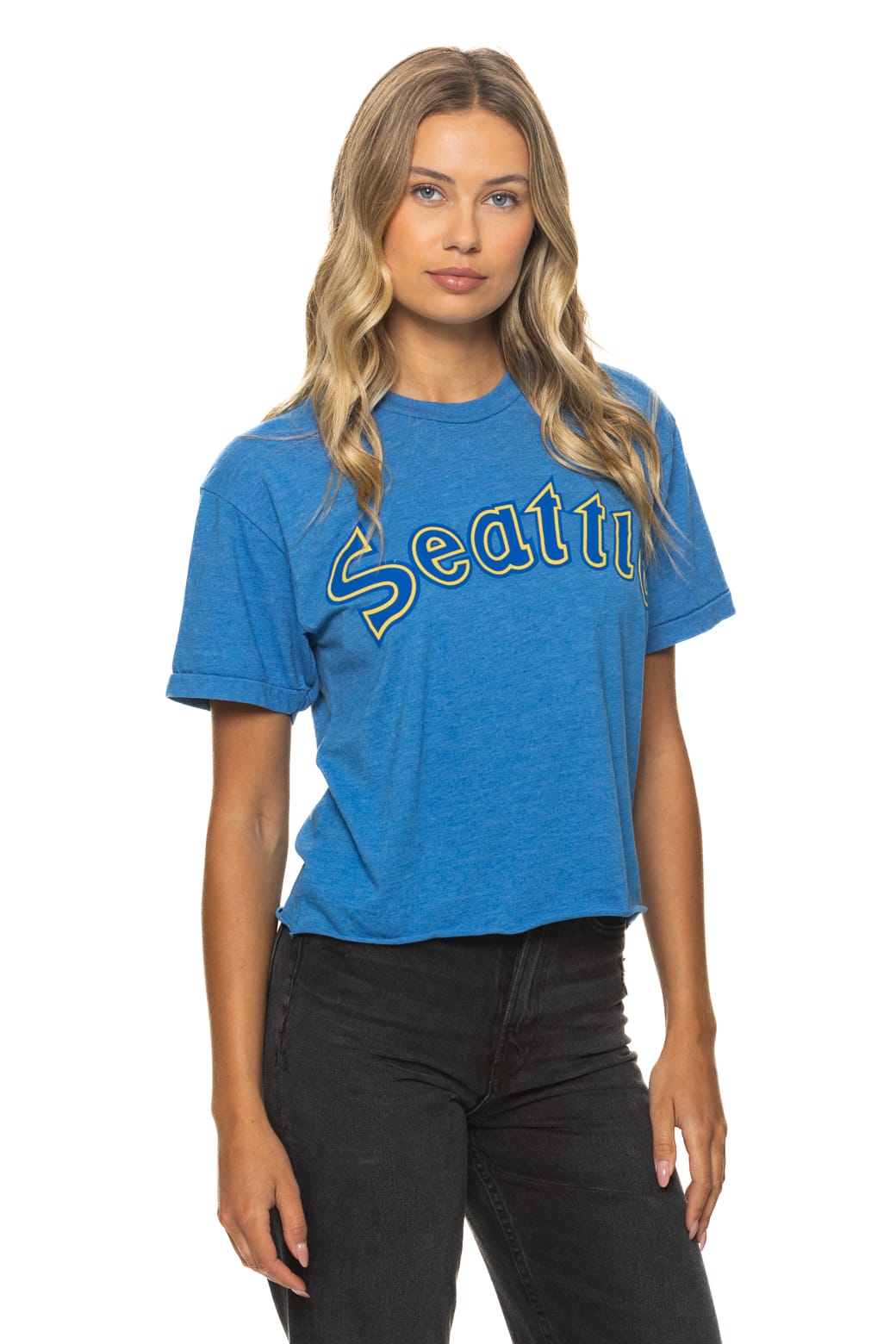 Classic SEATTLE MARINERS 2026 BOYFRIEND TEE - COBALT