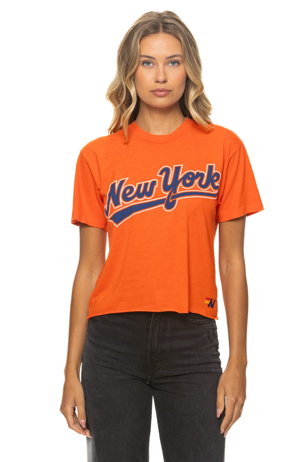 Classic NY METS 2026 BOYFRIEND TEE - ORANGE