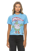 Classic PHILLIES FANATIC BOYFRIEND TEE - SKY