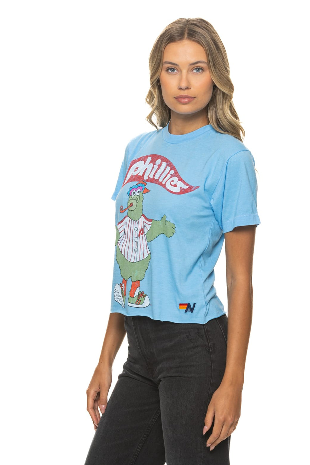 Classic PHILLIES FANATIC BOYFRIEND TEE - SKY