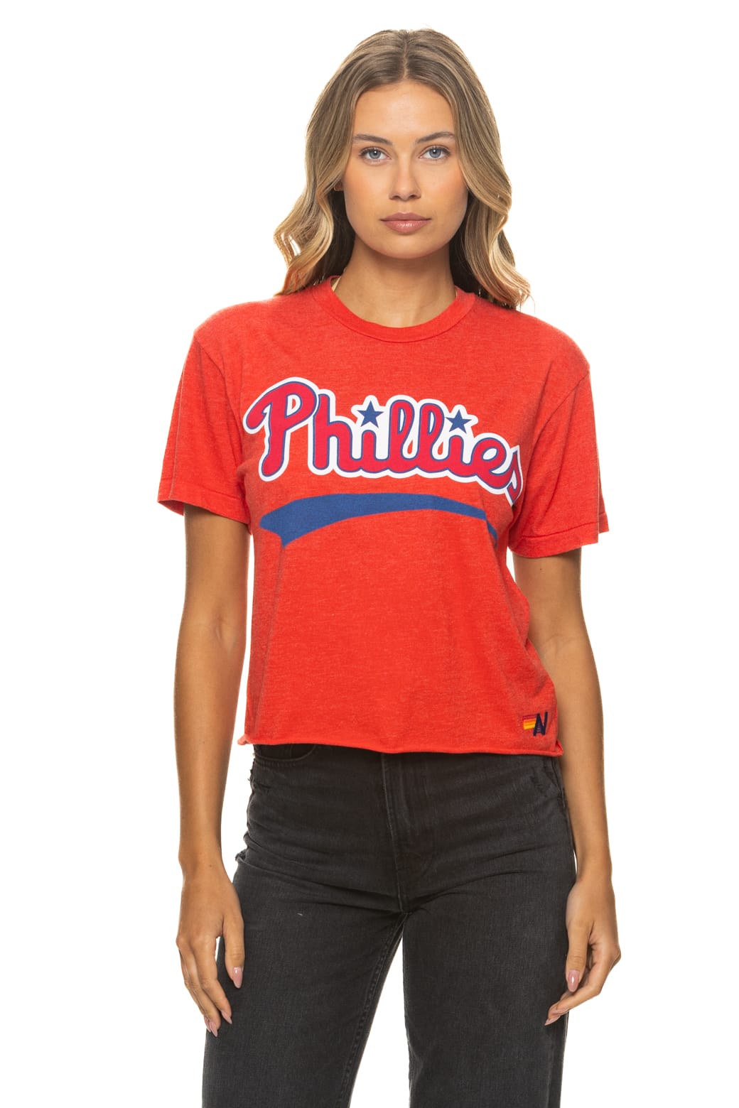 Classic PHILADELPHIA PHILLIES 2026 BOYFRIEND TEE - RED