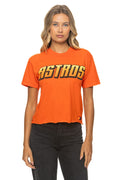 Classic HOUSTON ASTROS 2026 BOYFRIEND TEE - ORANGE
