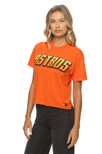 Classic HOUSTON ASTROS 2026 BOYFRIEND TEE - ORANGE