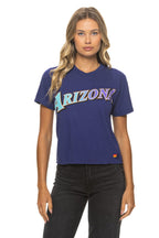 Classic ARIZONA DIAMONDBACKS 2026 BOYFRIEND TEE - DEEP PURPLE