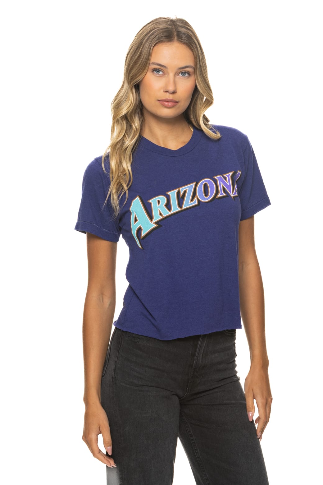 Classic ARIZONA DIAMONDBACKS 2026 BOYFRIEND TEE - DEEP PURPLE