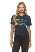 Classic NEW YORK YANKEES 2026 BOYFRIEND TEE - NAVY