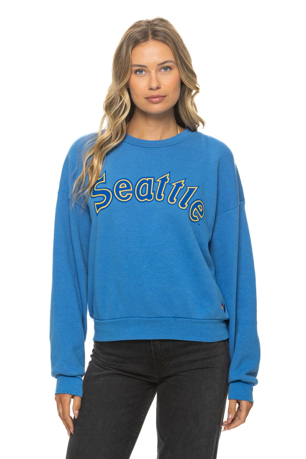 Classic SEATTLE MARINERS 2026 RELAXED CREW SWEATSHIRT - COBALT