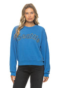 Classic SEATTLE MARINERS 2026 RELAXED CREW SWEATSHIRT - COBALT