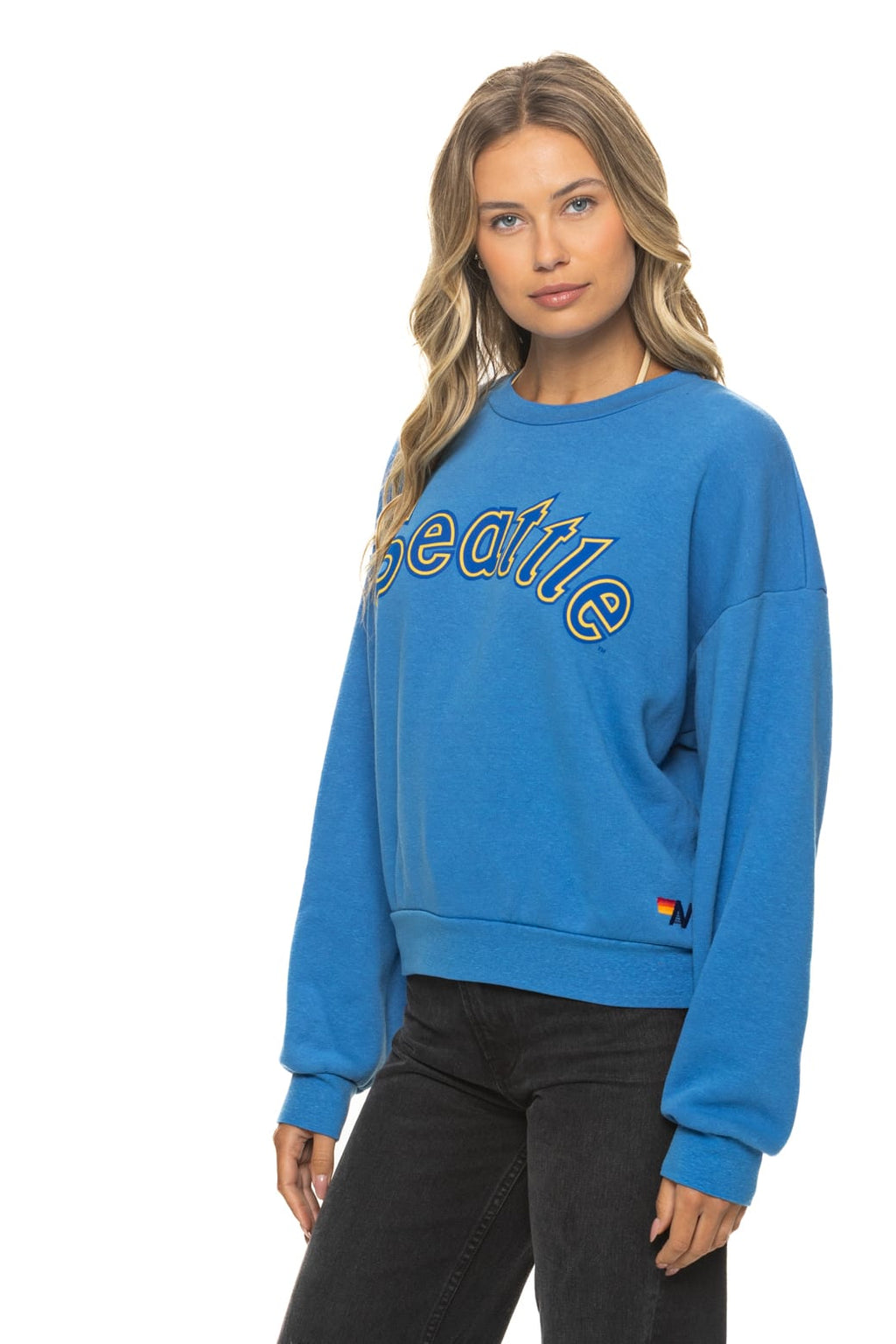 Classic SEATTLE MARINERS 2026 RELAXED CREW SWEATSHIRT - COBALT