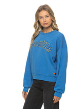 Classic SEATTLE MARINERS 2026 RELAXED CREW SWEATSHIRT - COBALT