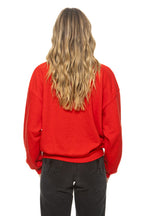 Classic PHILADELPHIA PHILLIES 2026 RELAXED CREW SWEATSHIRT - RED