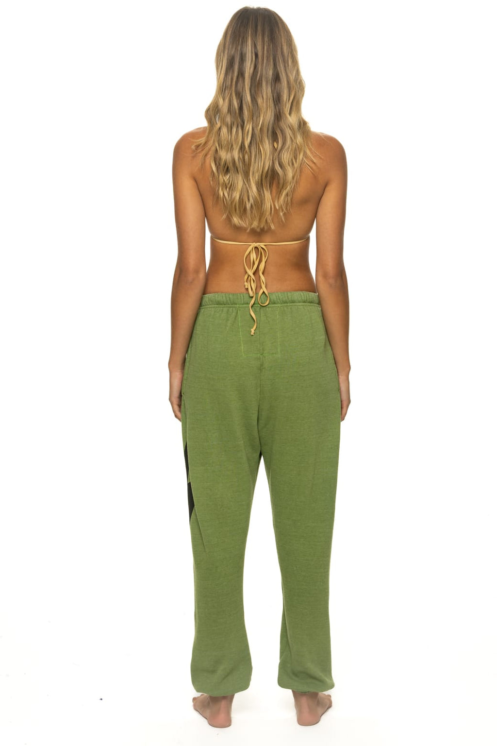 Classic BOLT PRINT UNISEX SWEATPANTS - JUNGLE GREEN