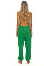 Classic LOGO PRINT SWEATPANTS SWEATPANTS - KELLY GREEN