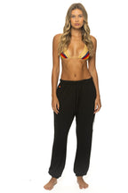 Classic BOLT PRINT SWEATPANTS - BLACK WHITE