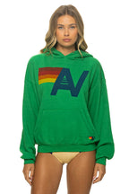 Classic LOGO PULLOVER RELAXED HOODIE - KELLY GREEN