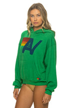 Classic LOGO PULLOVER RELAXED HOODIE - KELLY GREEN