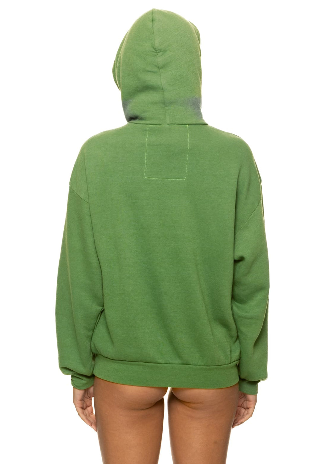 Classic WAVE STRIPE 4 PULLOVER HOODIE RELAXED - PALM GREEN