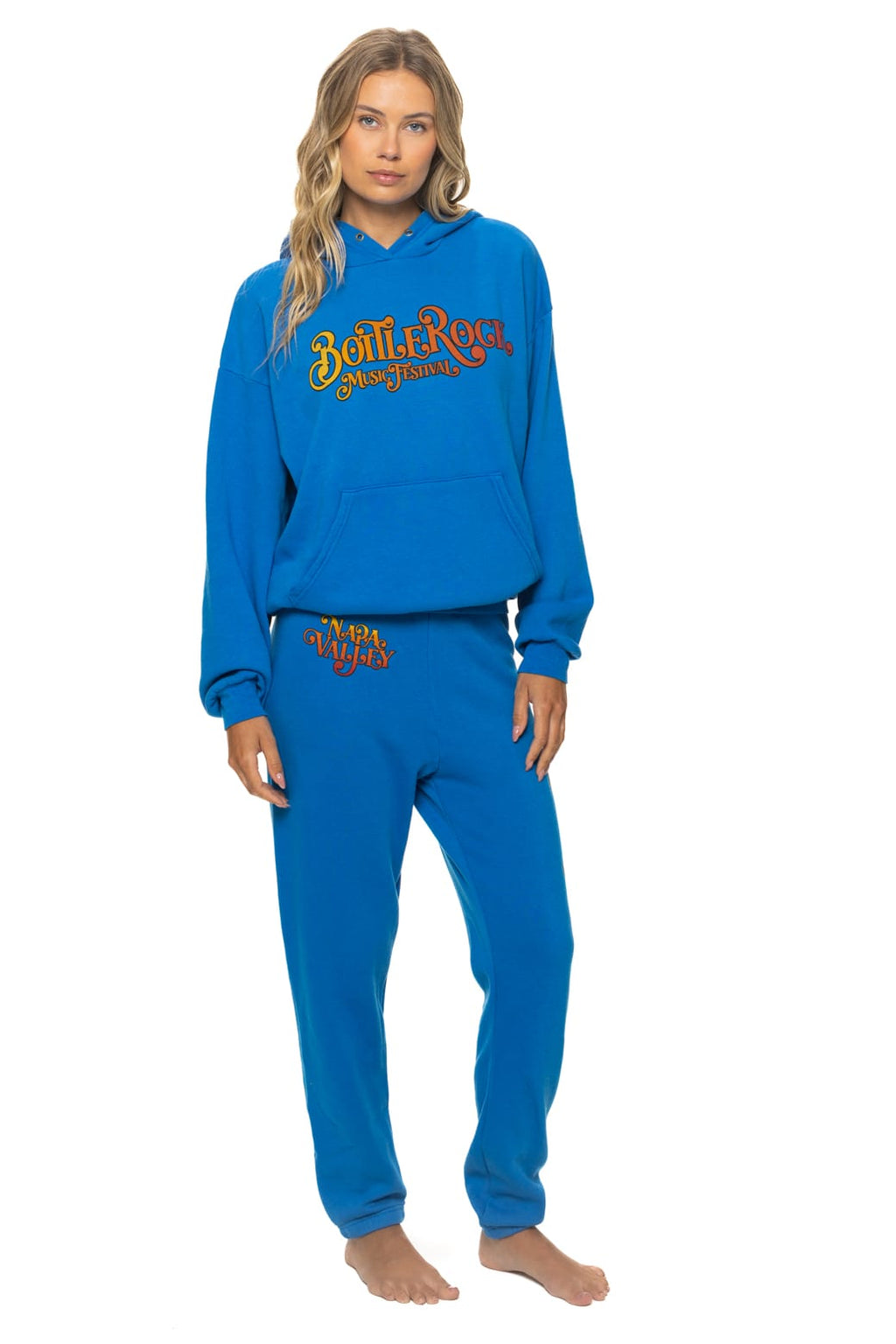 Classic AVIATOR NATION BOTTLEROCK 2026 SWEATPANTS - ADVENTURE BLUE