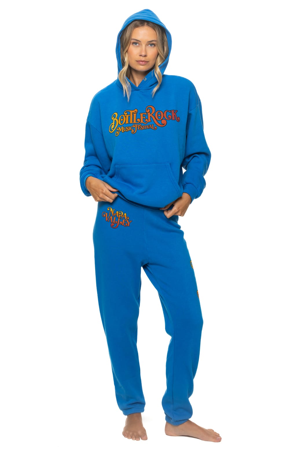 Classic AVIATOR NATION BOTTLEROCK 2026 SWEATPANTS - ADVENTURE BLUE