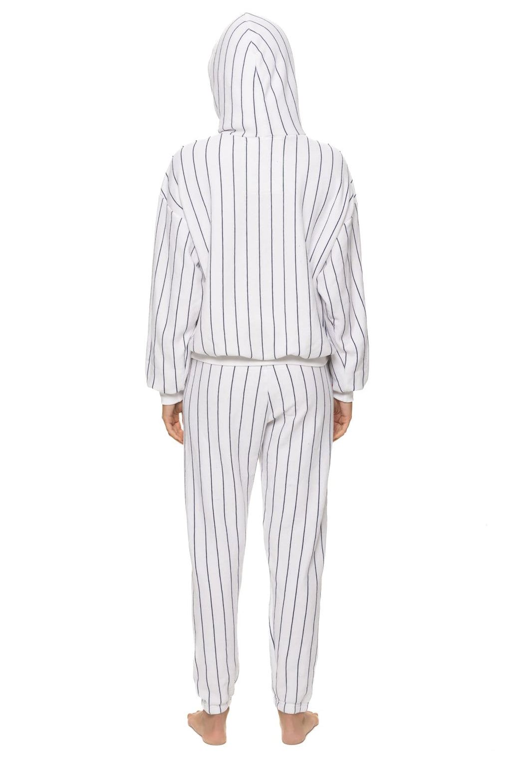 Classic NEW YORK YANKEES PINSTRIPE 2026 SWEATPANTS - WHITE NAVY
