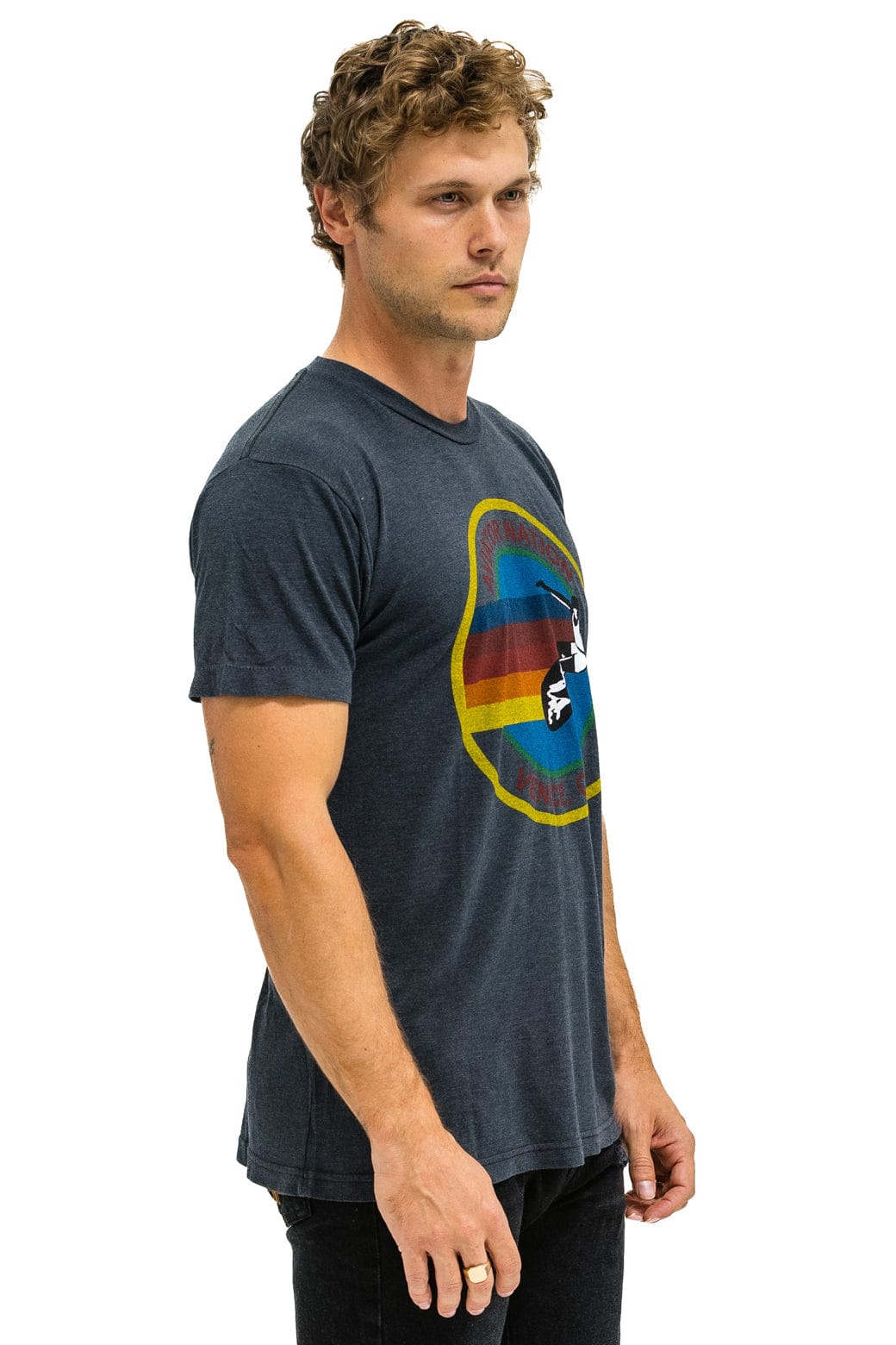 Classic SIGNATURE VENICE TEE - CHARCOAL