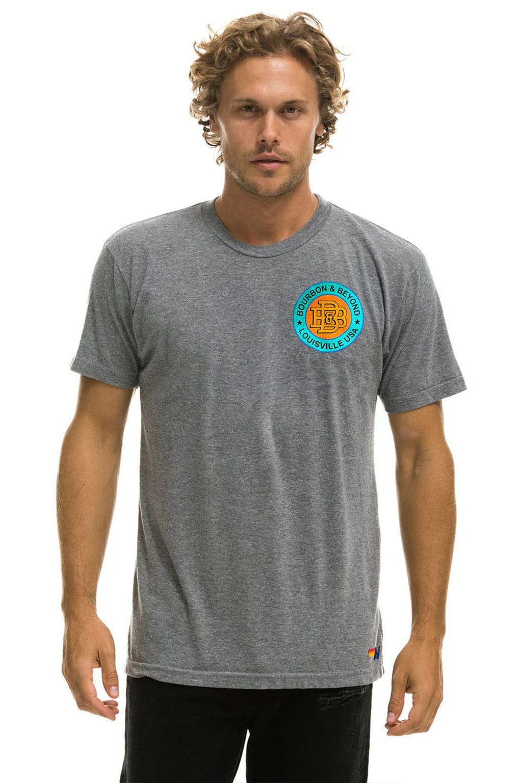 Classic BOURBON AND BEYOND 2025 CREW TEE SHIRT - HEATHER