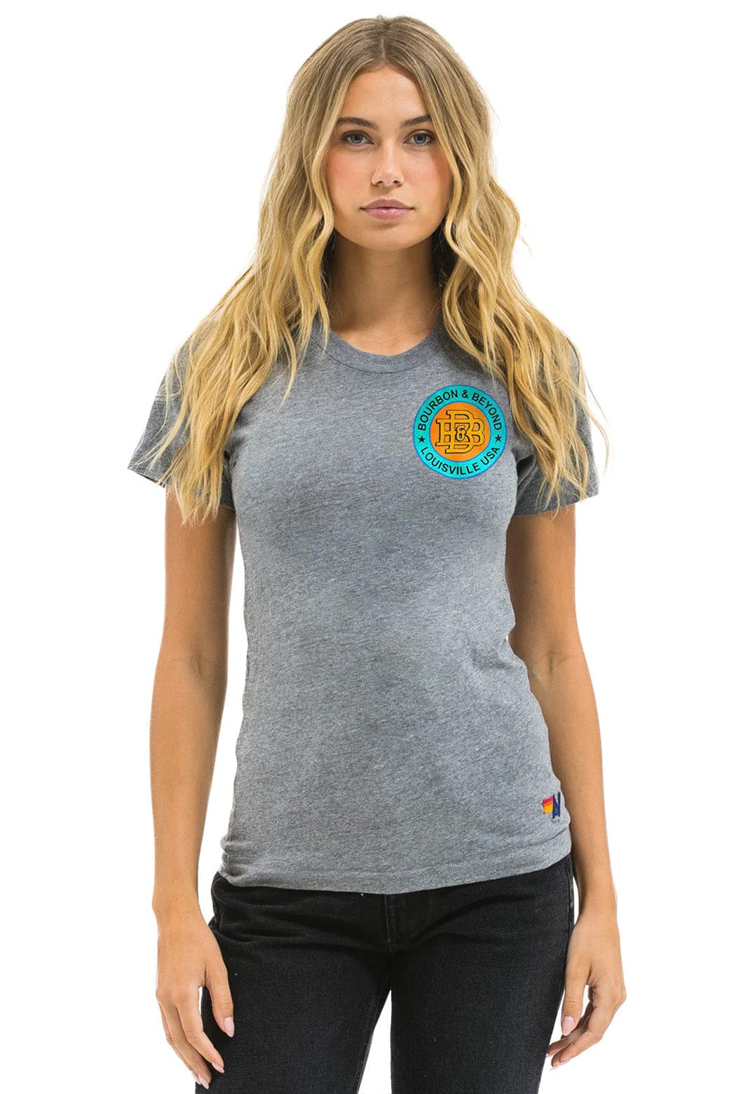 Classic BOURBON AND BEYOND 2025 CREW TEE SHIRT - HEATHER